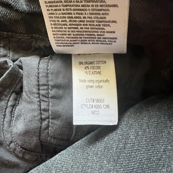 Agolde Nico high rise denim size 25 - Picture 3 of 3